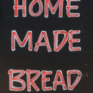 Large Rustic Metal Sign